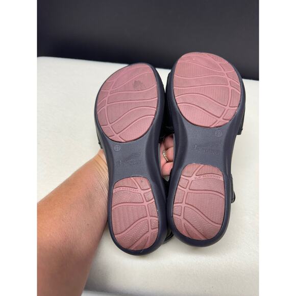 Dansko Women Iris Black Ankle Strap Comfort Sandal Size 7 / 37 - Picture 8 of 8